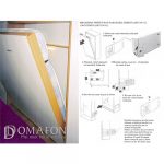 Sistem pentru pat rabatabil