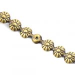 Banda decorativa cu piuneze Flower Brass KT5082