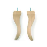 Picior din lemn de fag pentru mobila stil KM672