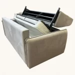 Canapea extensibilă Michele Imperia Smoke - imagine 4
